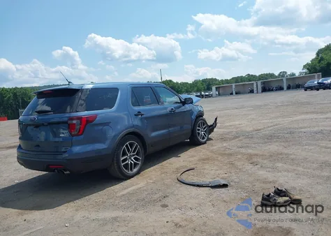 2018 Ford Explorer Sport из США, поврежденный, VIN 1FM5K8GT5JGA86750